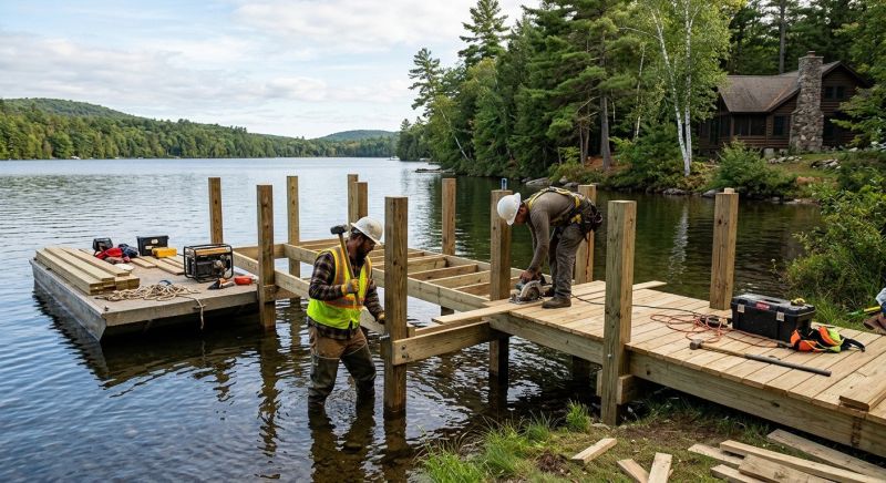 Boat Dock Installation in Alpharetta, GA