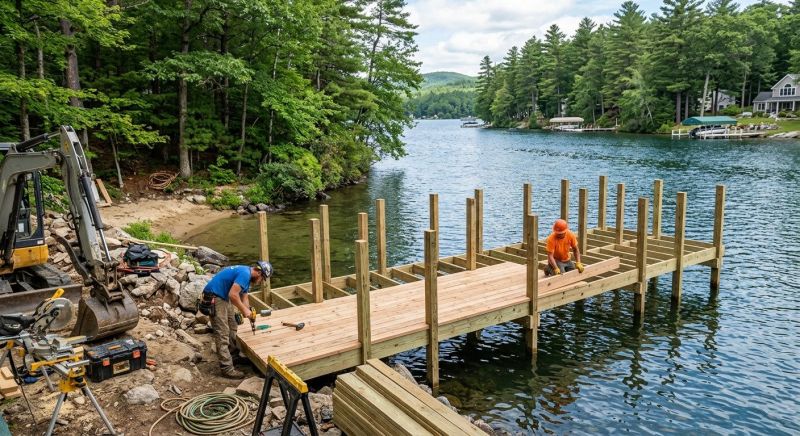 Dock Construction in Olathe, KS