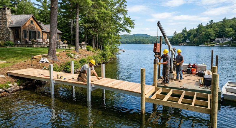 Dock Enlargement in Alpharetta, GA