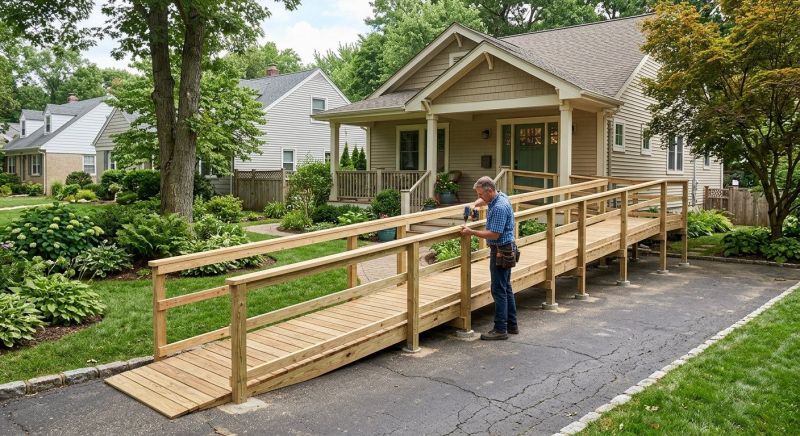 Handicap Ramp Replacement in Kansas City, KS